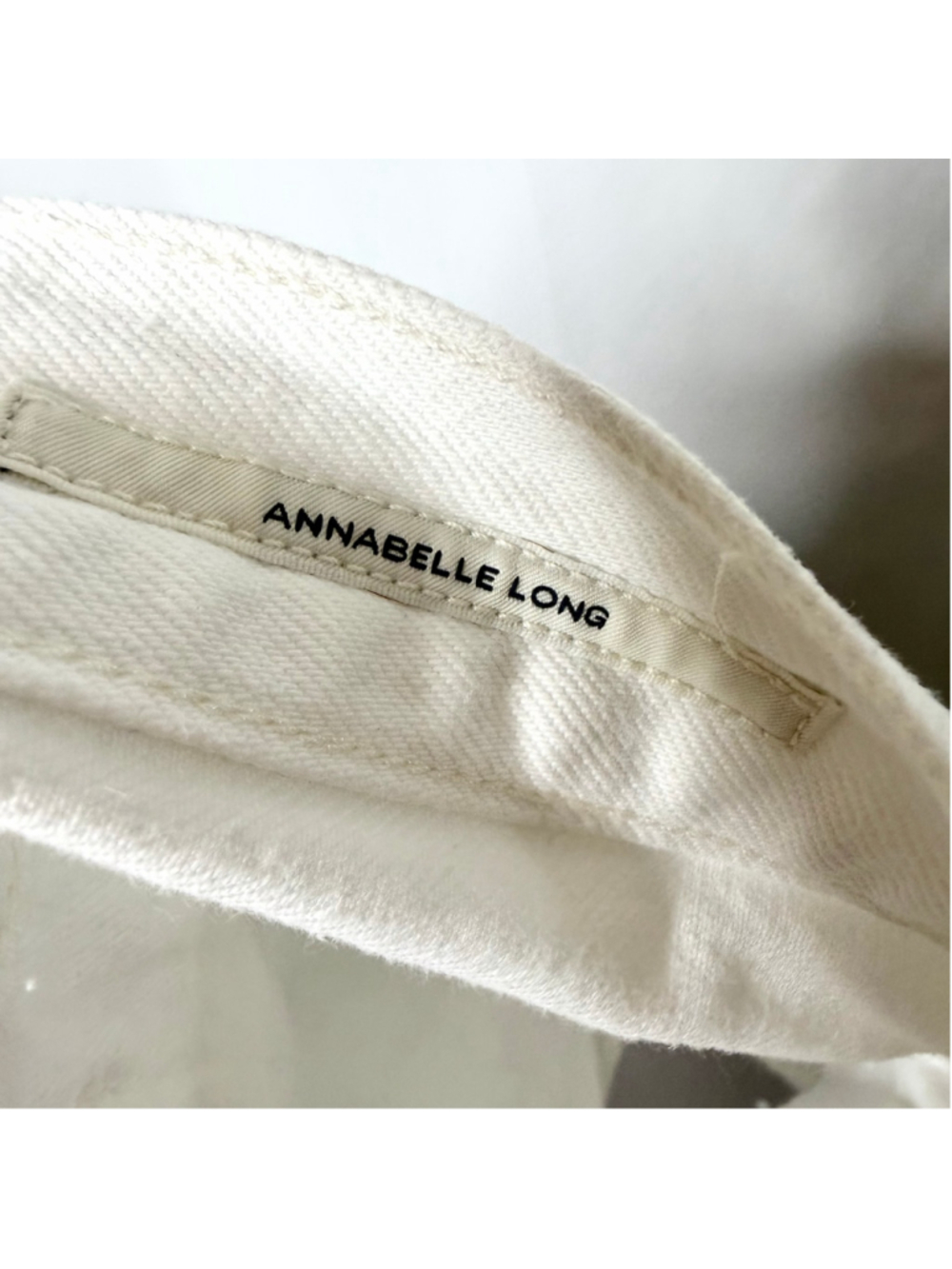 Women's Citizens of Humanity Annabelle Jean Shorts White Size 25 - Picture 7 of 7